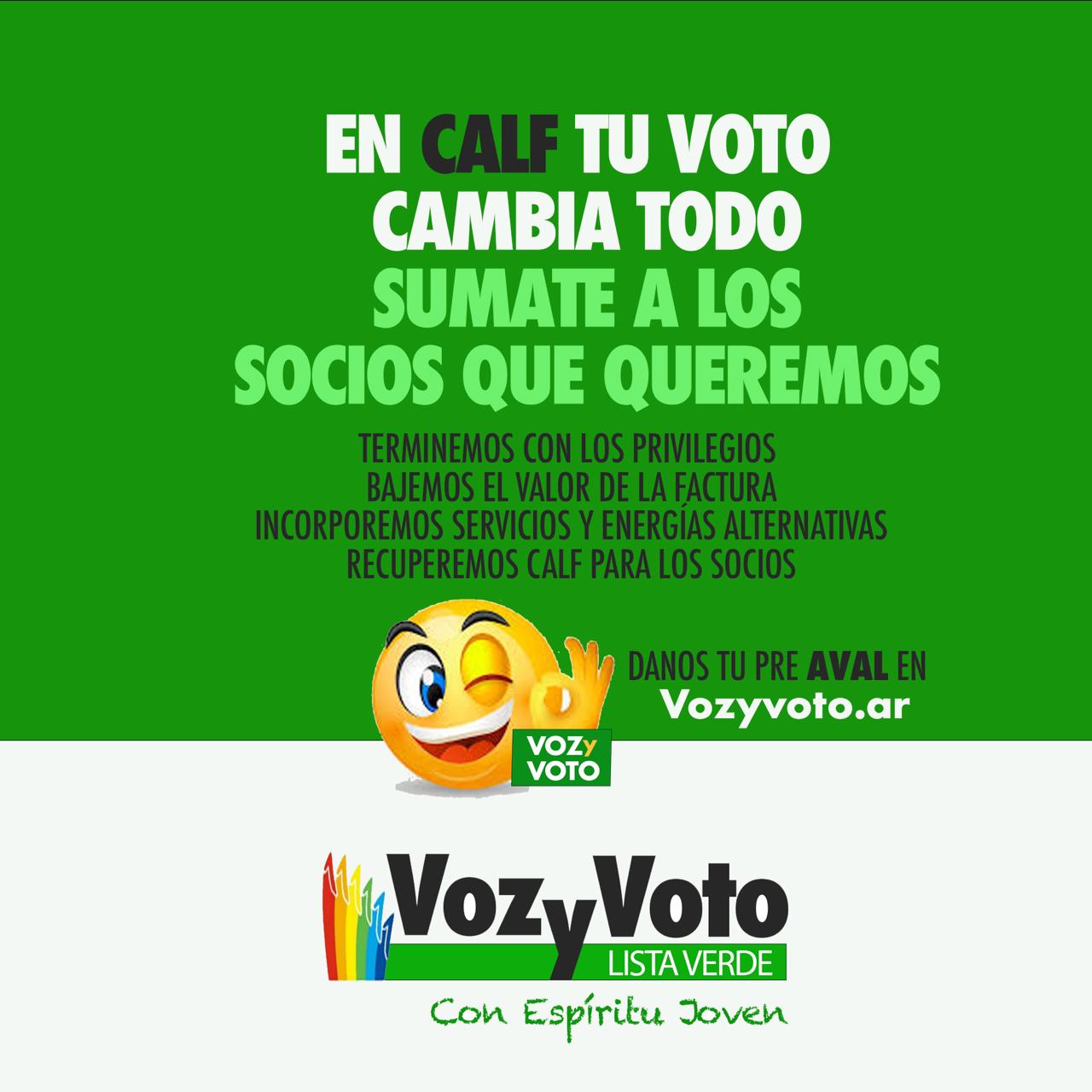 Propuestas de campaña - En CALF tu voto cambia todo