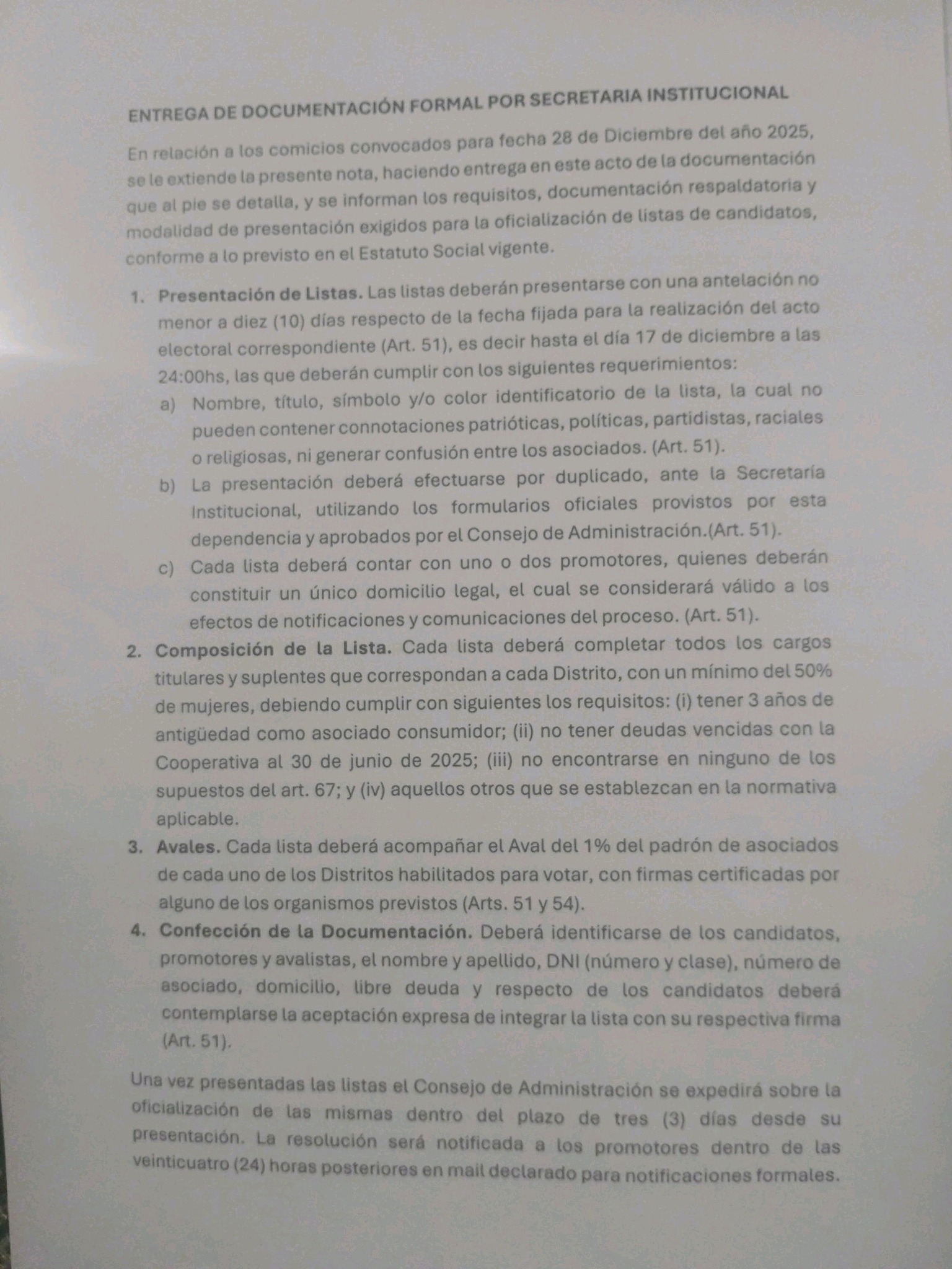 Elecciones a medida: la democracia según CALF - Imagen 2